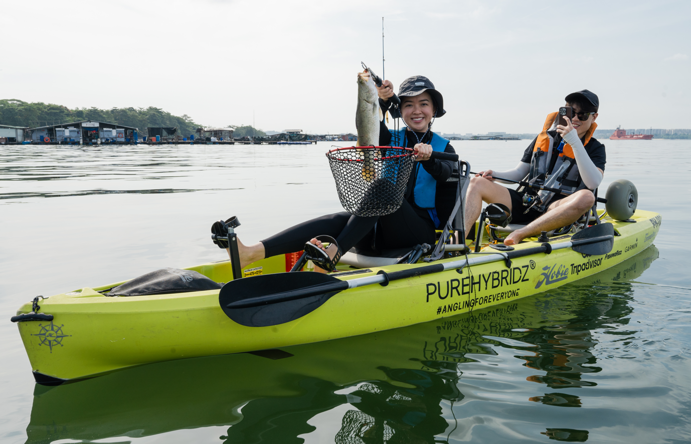 Guided Kayak Fishing Tour along Pulau Ubin - Purehybridz Kayak Fishing