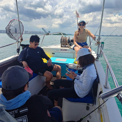 Private Boat Fishing Lesson at Tuas (Big Boat - Open Dated Ticket)