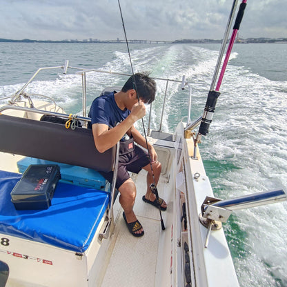 Private Boat Fishing Lesson at Tuas (Big Boat - Open Dated Ticket)