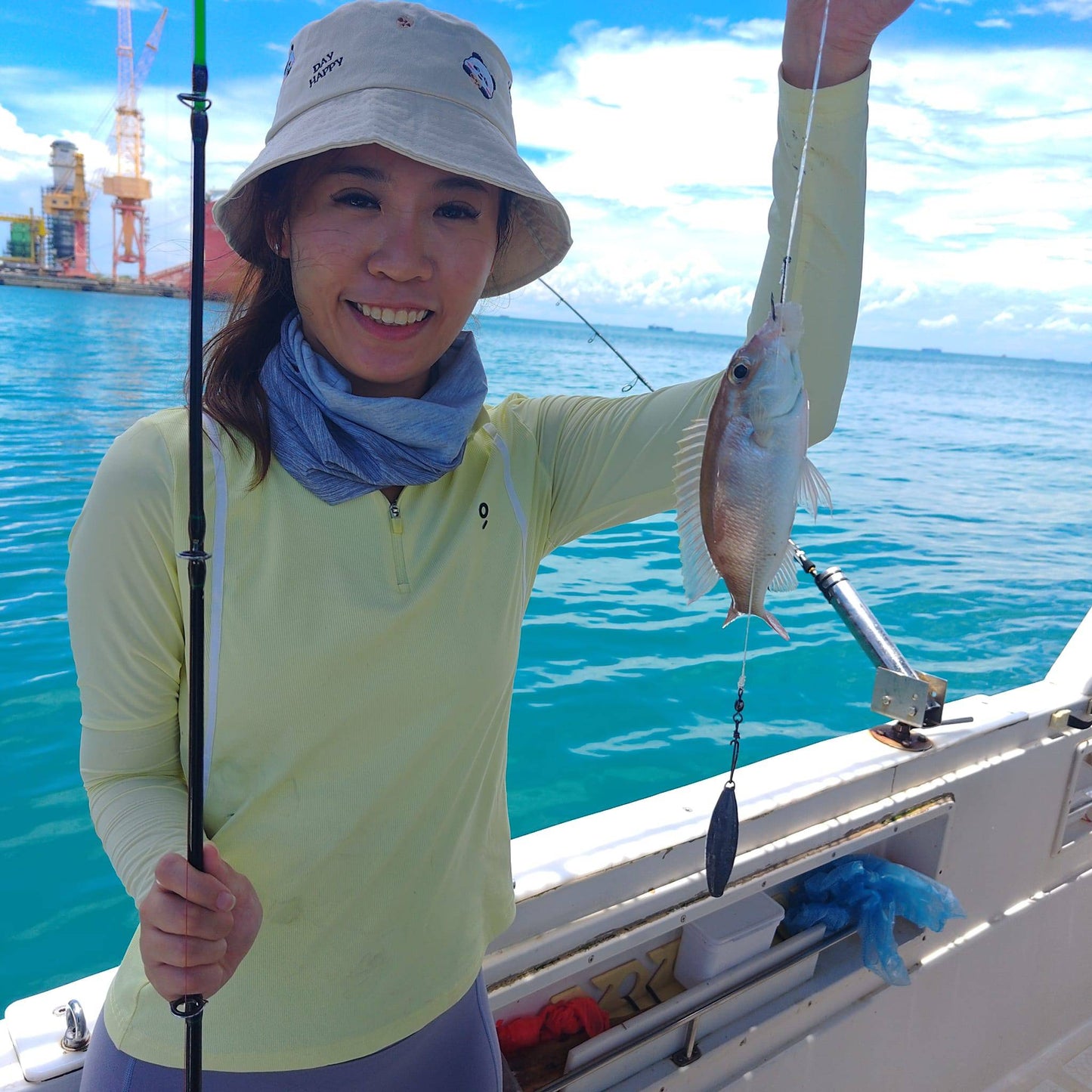 Private Boat Fishing Lesson at Tuas (Big Boat - Open Dated Ticket)