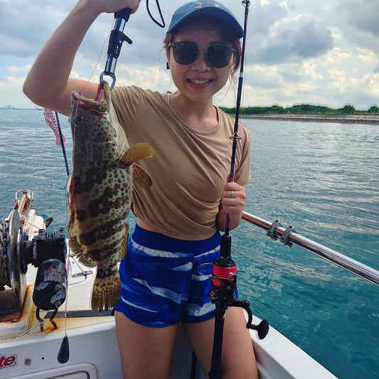 Private Boat Fishing Lesson at Tuas (Big Boat - Open Dated Ticket)