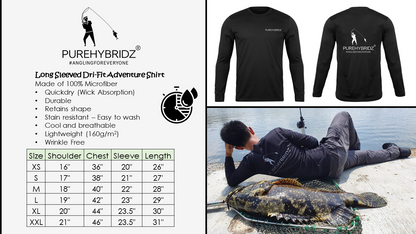 Purehybridz Long Sleeved Shirts (Free Shipping) - Purehybridz Kayak Fishing
